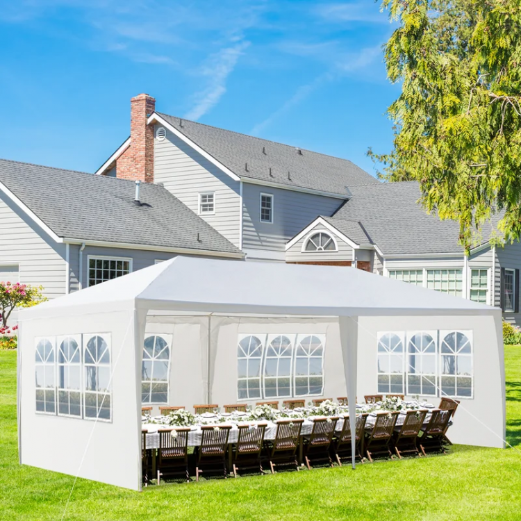 10X20 Steel Canopy Tent with Detachable Walls The Party People Conroe TX