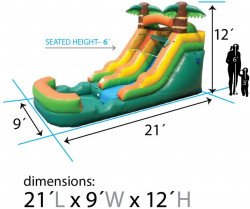 61SevUkTFVL. AC SL1350 1647467211 12 FT Tropical Paradise Waterslide