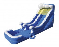 16 FT Blue Wave Waterslide