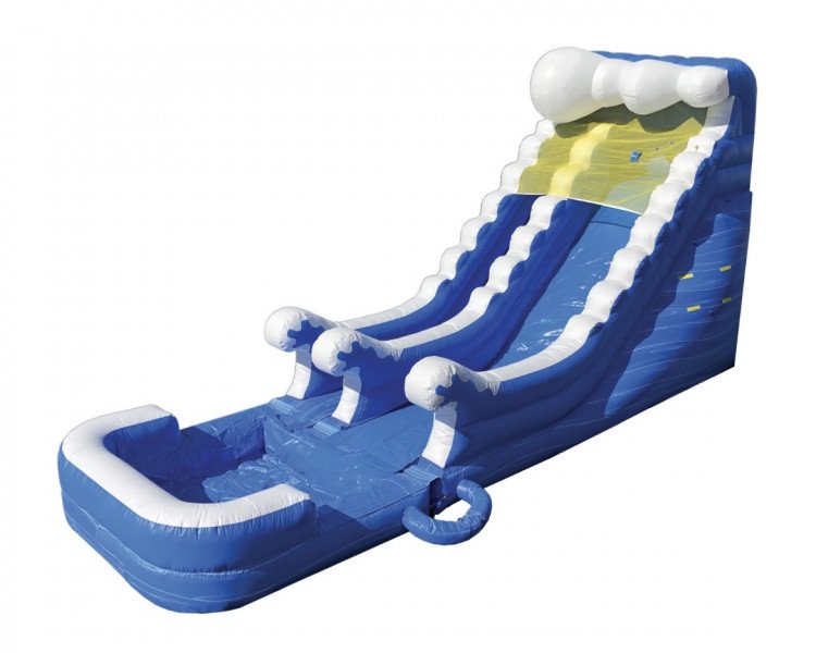 16 FT Blue Wave Waterslide