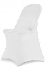 White Spandex Chair Cover